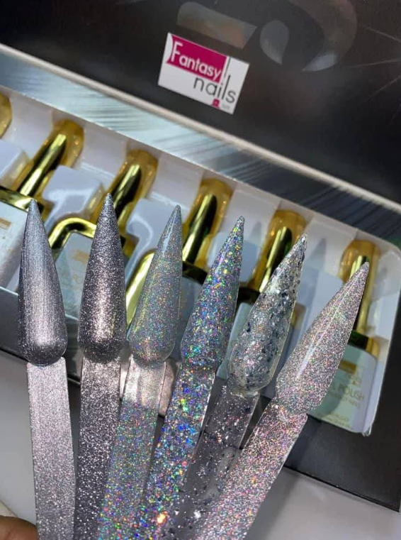 COLECCION SILVER FANTASY NAILS